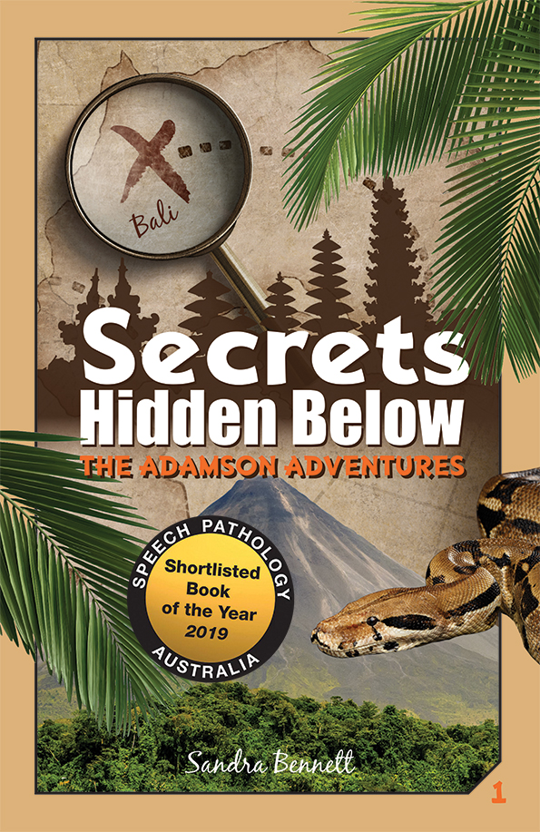 Cover of Secrets Hidden Below, by Sandra Bennett