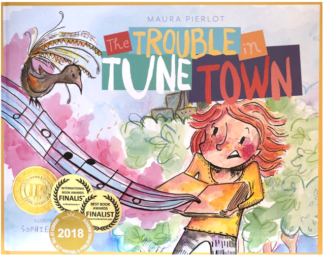 Cover of The Trouble in Tune Town, by Maura Pierlot